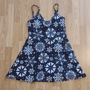 Spaghetti strap Gothic skater dress *never worn*